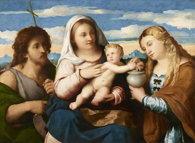 La Madonna con il Bambino e i santi Giovanni Battista e Maria Maddalena